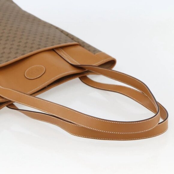 GUCCI Micro GG Supreme Tote Bag PVC Beige Gold - Picture 7 of 16